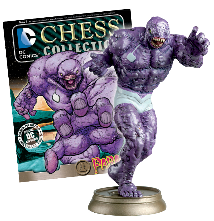 Eaglemoss DC Comics Justice League Chess Parasite Black Pawn
